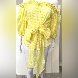 Anne Fontaine Peek-A-Boo Top - Size 36